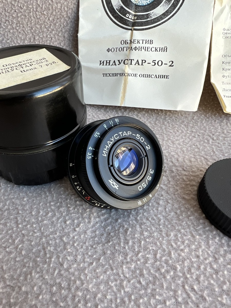 INDUSTAR 50-2 f3.5/50mm M42 Excellent MADE in USSR KMZ №87025184