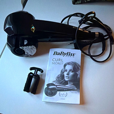 BaByliss Curl Secret C900E rotierender Lockenstab Keramik 205 °C schwarz