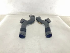 16-19 BMW G12 750i 4.4L Engine Air Intake Duct Resonator Hose Tube Pair OEM