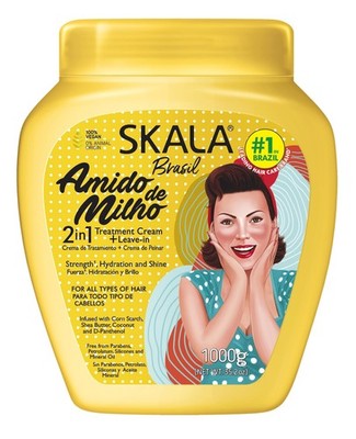 - Linha Expert - Creme de Tratamento 2 em 1 Amido de Milho 1 Kg - (Expert Col...