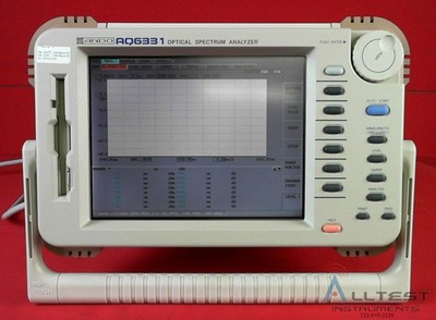 Ando AQ6331 Optical Spectrum Analyzer with internal calibration, 1200 to 1700nm