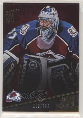 2013-14 Panini Prime 215/299 Patrick Roy #23 HOF 7bf