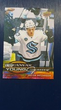 2025-26 UPPER DECK SERIES 1 CANVAS YOUNG GUNS ROOKIE CARD -  JACOB MELANSON