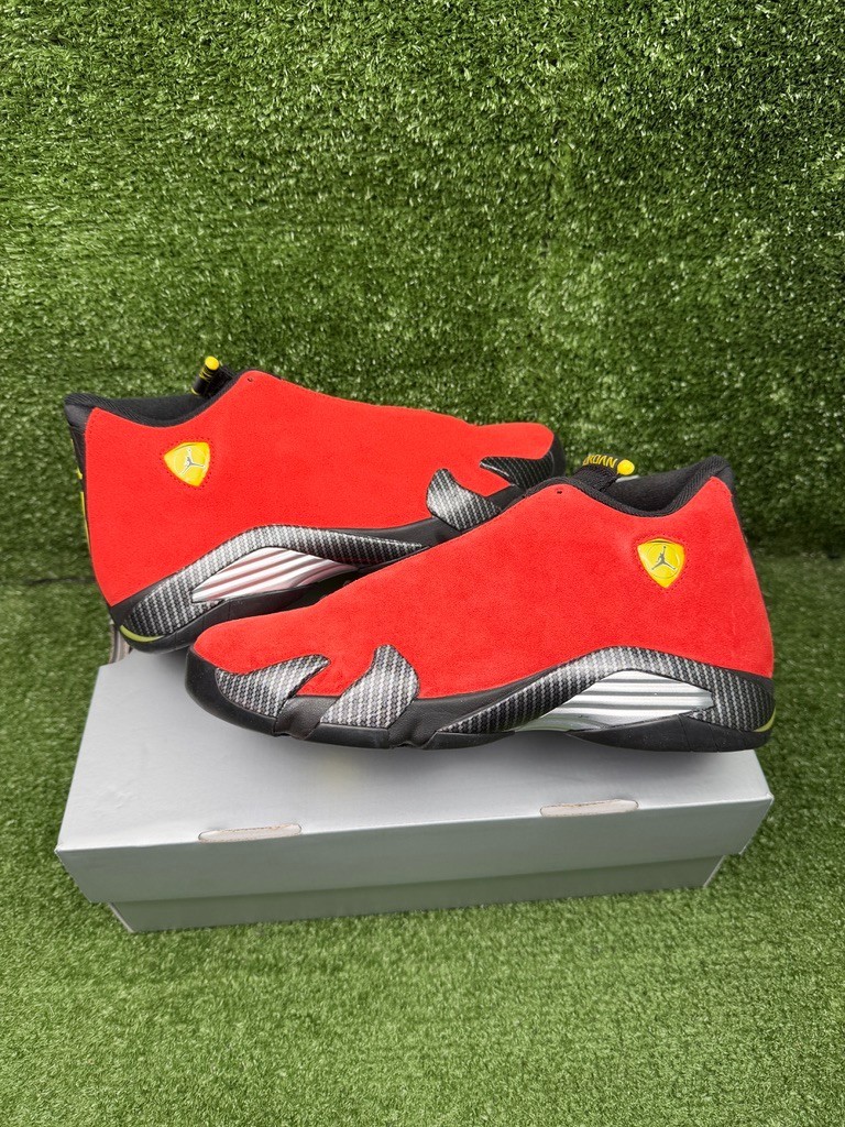 Size 9 - Air Jordan 14 Retro 2025 Ferrari DS NEW | eBay