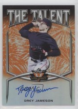 2019 Leaf Valiant The Talent Orange Prismatic 9/35 Drey Jameson #TT-DJ1 Auto xb2
