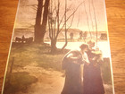 original 1920s  Hand tinted framed photo #3465  embossed braun et cie — photo 10