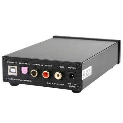 FX-AUDIO DAC-X6 Fever HiFi Fiber Coaxial USB Amp Digital Audio DAC Decoder 24BI