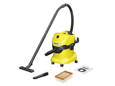 Karcher - WD 4 Wet & Dry Vacuum 1000W 240V