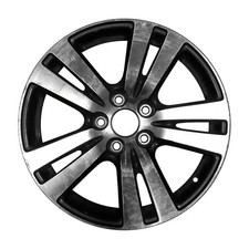 Used 18x8 Machined Dark Charcoal Metallic Wheel Fits 2016-2019 Honda Pilot