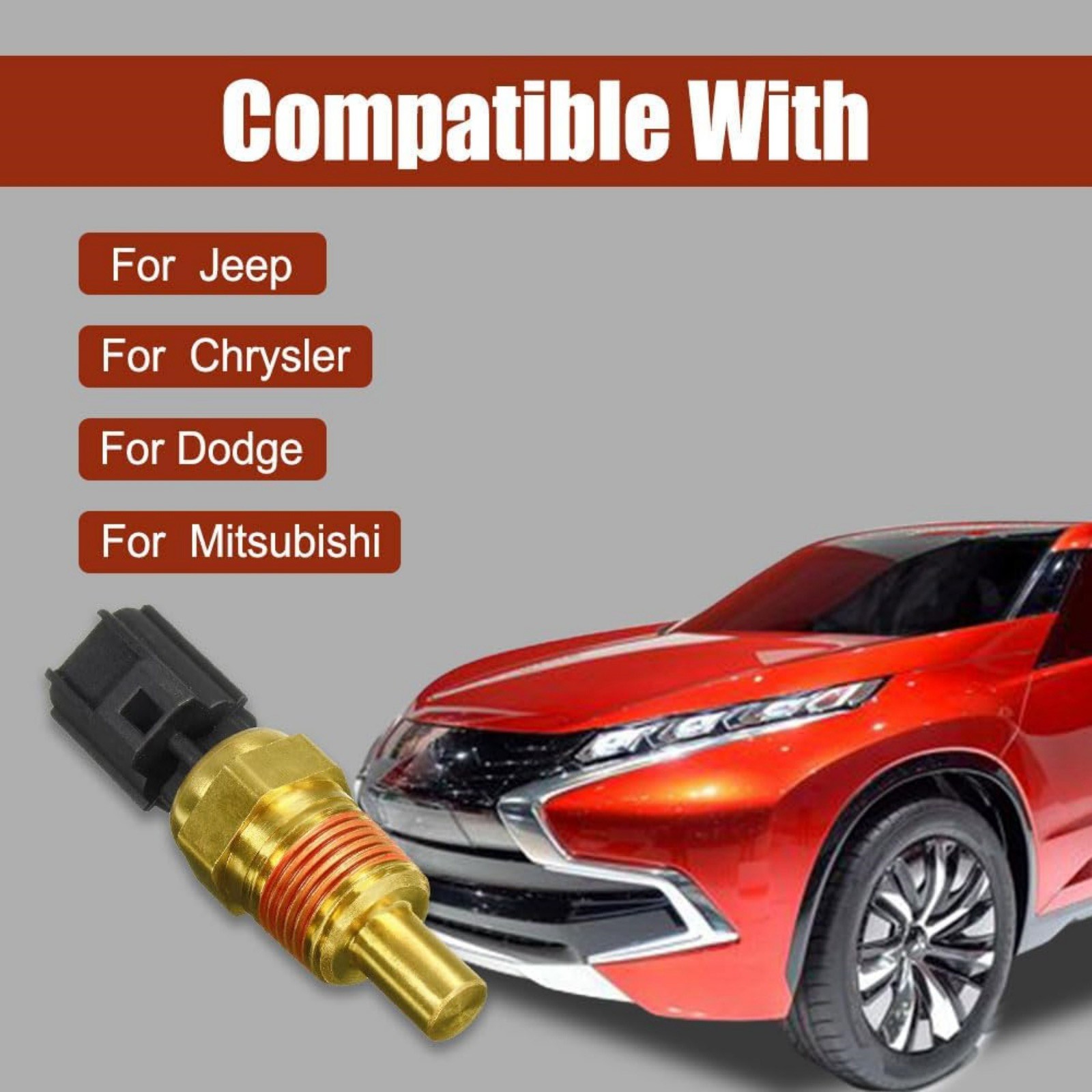 56027873 New Coolant Temp Sensor For Jeep Wrangler 1998-2006 Professional Grade thumbnail 15