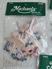 SET 7 RESIN ANGELS CHERUBS BASKETS CHRISTMAS ORNAMENTS 4 1/2" MICHAELS STORES — photo 3