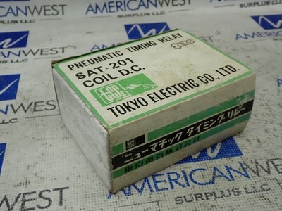 TEC SAT-201B Pneumatic Timing Relay 120V Coil