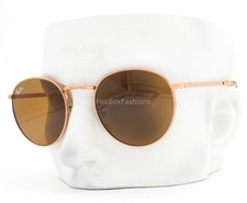Ray-Ban New Round Sunglasses RB 3637 9202/33 Rose Gold Glass 50mm w/case