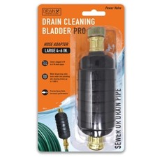 Hydro Pressure Drain Cleaning Bladder Pro, Fits 4" to 6" Drain Pipes