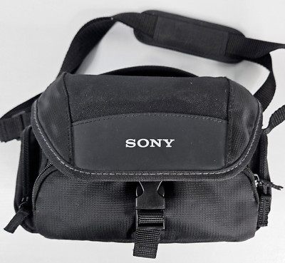Sony LCS-U21 Soft Carrying Case Cyber-Shot and Alpha NEX Camera Black LCSU21
