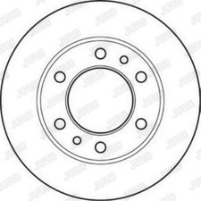 JURID Bremsscheiben vorne Ø302mm belüftet für Toyota Land Cruiser _J6_ _J7_ _J8_