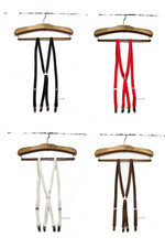 SIZE L Skinny Thin Braces Suspenders 1.5cm Wide, Made in Japan, Free P P, Mod