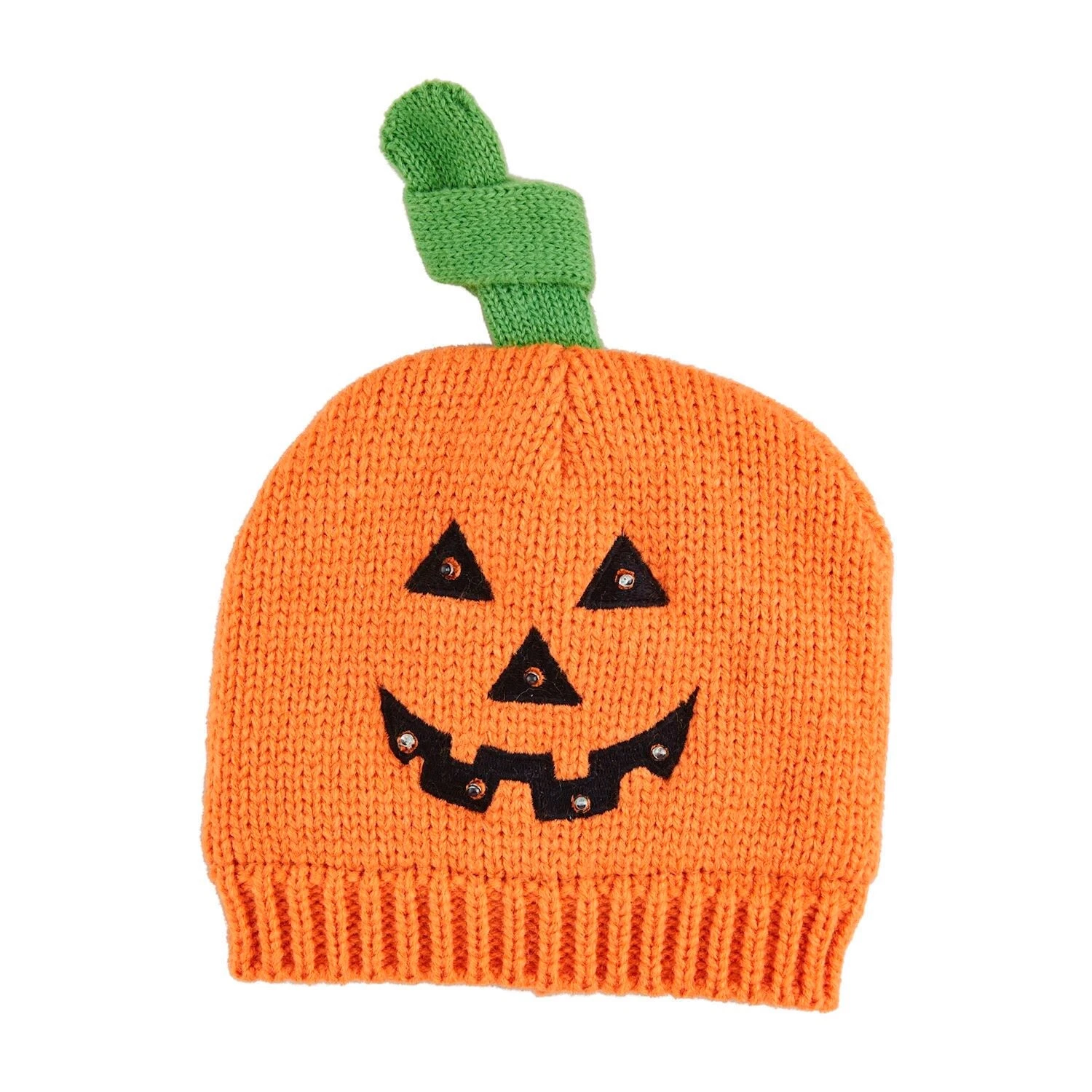 Mudpie - Pumpkin LED Crochet Hat - 16010218P