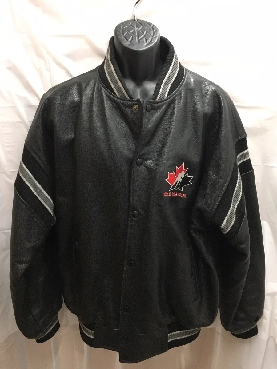Leather bomber top jacket mens canada