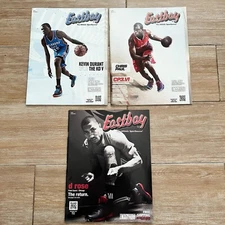 Lot of 3 PRISTINE Vintage EASTBAY 2012 Kevin Durant, Derrick Rose CP3 Catalogues