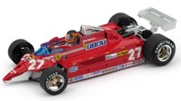 Brumm 1/43 F1 Ferrari 126CK Villeneuve F104 1981 Figuren Statisches Modell