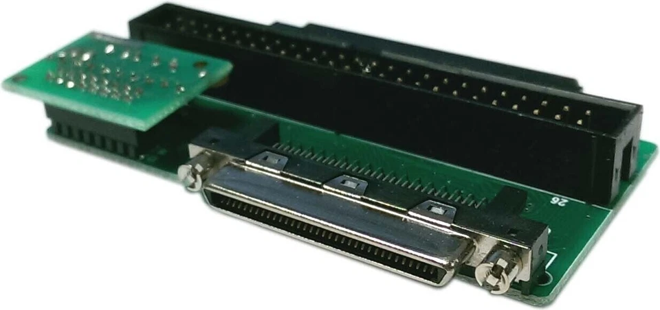 SCSI Adapter VHDCI 0.8mm to 68Pin Female & IDC 50Pin Male with Terminator - Image 3 of 4