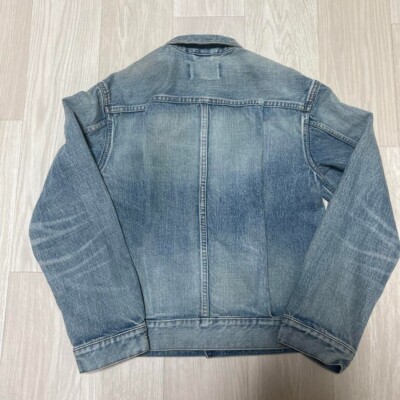 SUGARHILL FADED DENIM JACKET TYPE2 Spring Summer 2023 Emerald