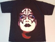 New Popular Ace Frehley Full Face Cotton Black Men S-234XL T-shirt JU428