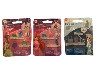 Disney Princess Fashion Accessories Mattel Shoes Necklace Purse Crown Doll Toys