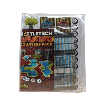 BattleTech Counters Pack Alpha Strike - Miniatures Wargame Accessory for 2+ P...