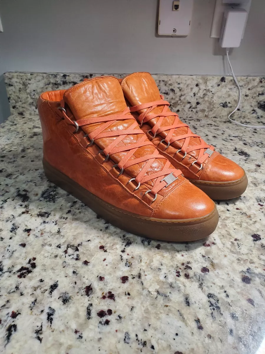 Balenciaga arena femme orange sales