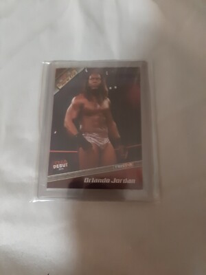 TNA Orlando Jordan All American Wrester collectable sport training cards VGT