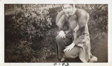 1940's WOMAN Found Photograph WW2 ERA Black White Snapshot ORIGINAL 210 43 K
