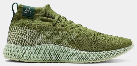 adidas Pharrell Williams x 4D Runner Olive for Sale  display picture 2