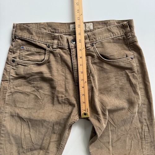 PATAGONIA Straight Corduroy Pant Mens 31x30 (Actual 33x26) Tan Organic Iron Clad - Picture 14 of 15