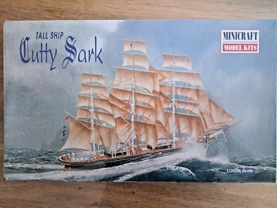 MAQUETTE MINICRAFT BATEAU VOILIER CUTTY SARK HISTORIQUE 1/350 EN BOITE NEUF - Photo 1/3