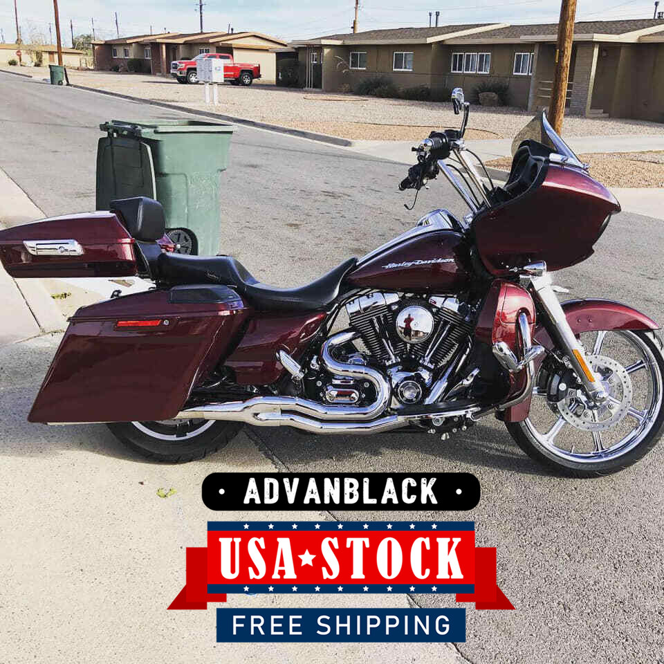Fits 1997+ Harley Street Road Mysterious Red Sunglo Razor Pack