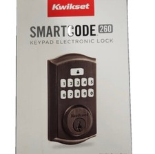 Kwikset SmartCode 260 Keyless Electronic Keypad Deadbolt - Auto Door Lock