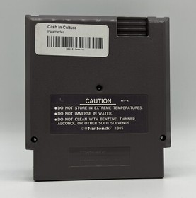 Nintendo NES Palamedes Tested & Working Authentic Game Cartridge Hot-B 1990