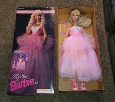 my size angel barbie 1998