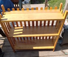 Solid Oak Bookshelf  (SH16)