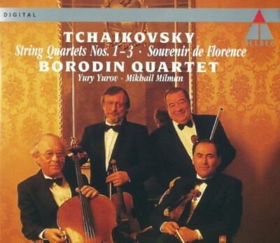 Tchaikovsky  String Quartets Nos. 1-3, Sextet - Borodin Quartet - 2 CD