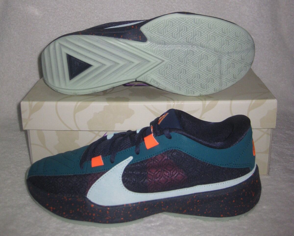 NIKE ZOOM FREAK 5 BASKETBALL SHOES MEN'S SZ 10 GEODE TEAL NIKE ZOOM FREAK 5 BASKETBALL SHOES MEN'S SZ 10 GEODE TEAL