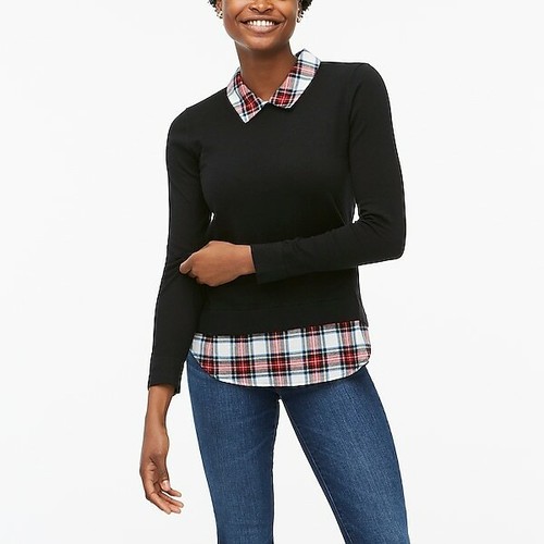 Snowy Tartan Plaid Hem/Collar | eBay