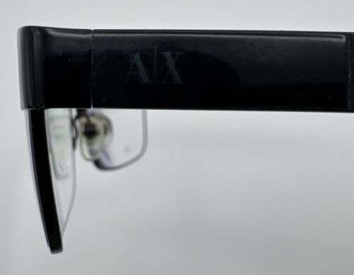 Armani Exchange schwarz/grau 1017 6000 nur Brillengestell mit Flexscharnier - Bild 11 von 13