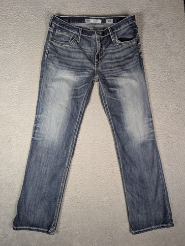 BKE Jeans Mens 36 Derek Blue Denim Pants Cowboy Western