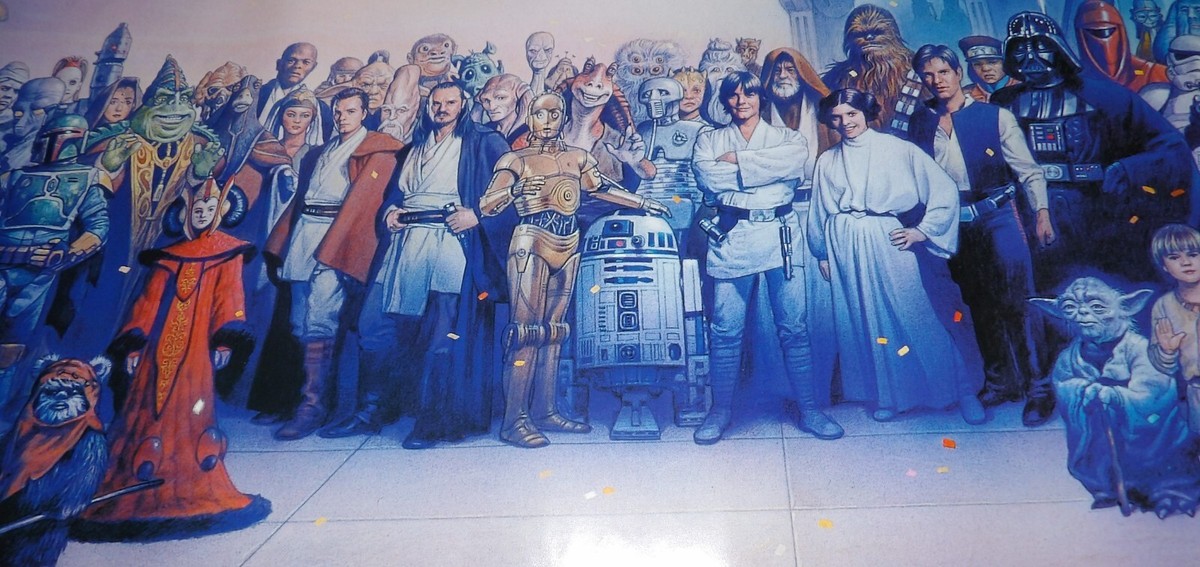 スターウォーズ看板 Amazon.com: Star Wars - Galaxy 22x34 Poster Art