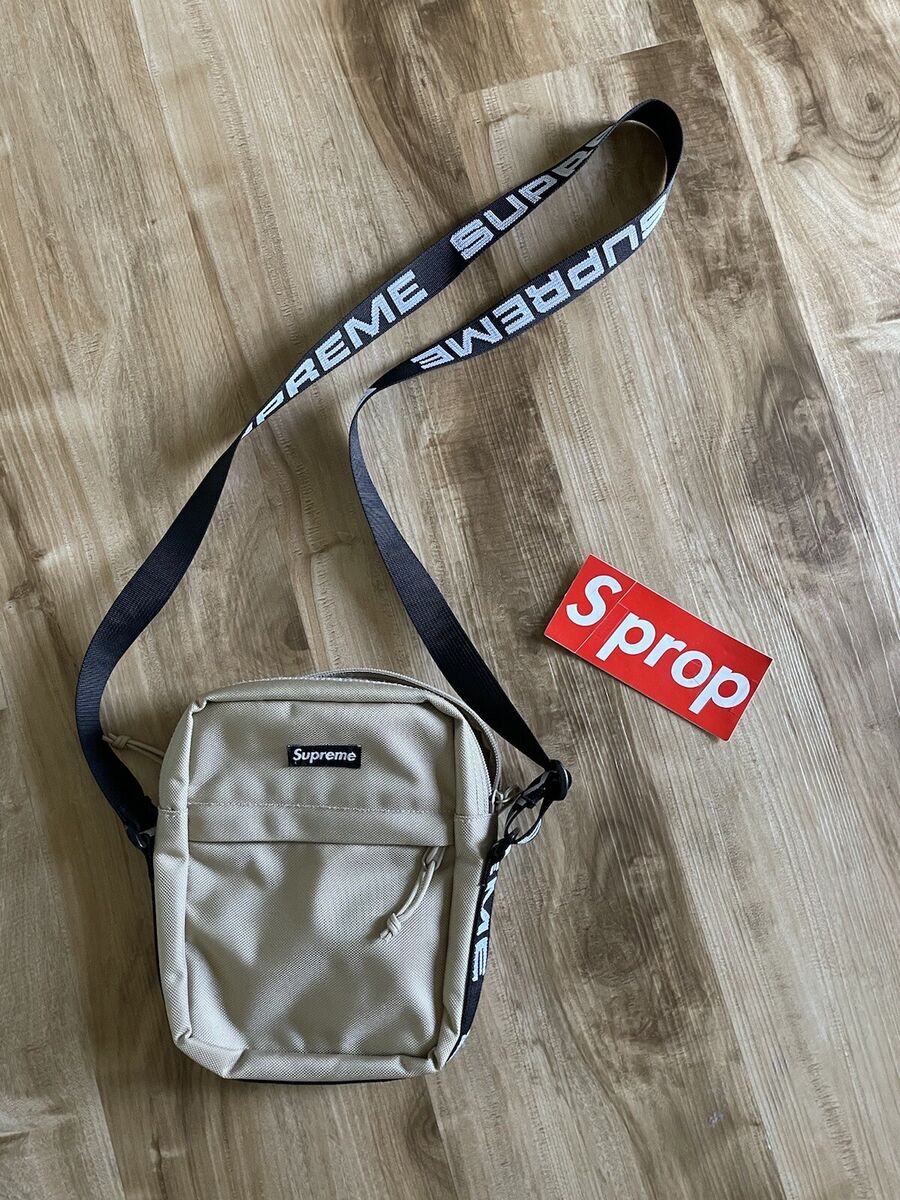 Supreme Shoulder Bag SS18 Tan AUTHENTIC (great Condition) | eBay Supreme Shoulder Bag SS18 Tan AUTHENTIC (great Condition) | eBay