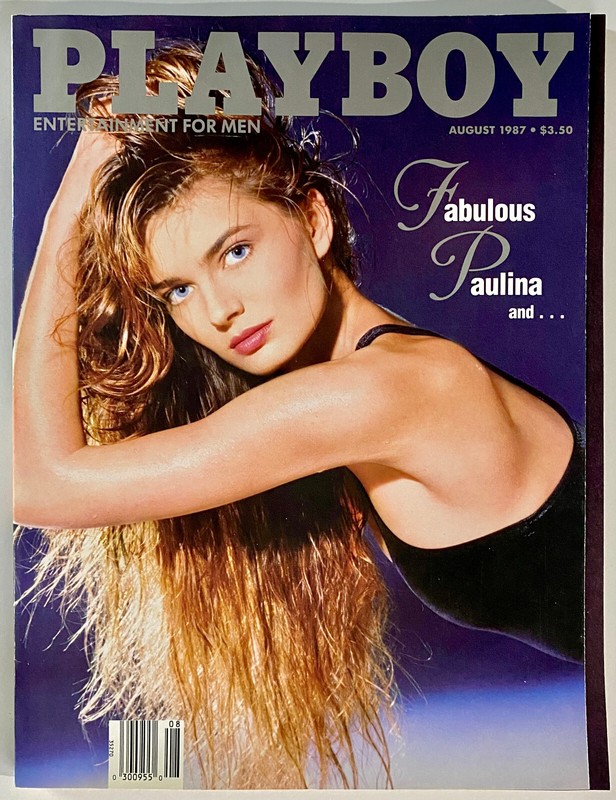 Playboy August 1987 - Paulina Porizkova, Sharry Konopski, Ferdinand Marcos