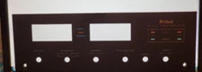 McIntosh MC2125 glass faceplate